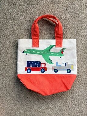 Pottery Barn Kids Coated Canvas Transportation Tote Bag